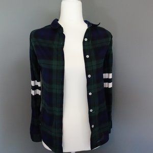 Rue 21 "Refuse to Sink" Flannel Long-sleeve Shirt